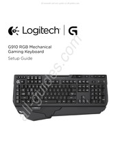 Logitech G910 Guide D'installation