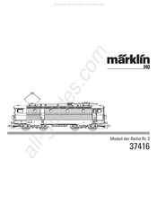 marklin 37416 Mode D'emploi