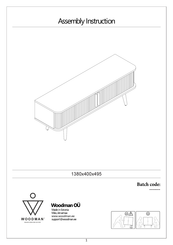 Woodman Rove Instructions D'assemblage