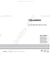 Roadstar HRA-1180AUX Manuel D'instructions