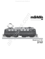 marklin 37107 Mode D'emploi