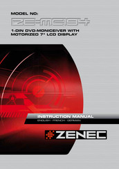 Zenec ZE-MC194 Mode D'emploi
