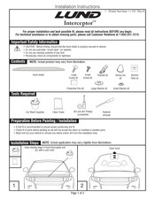 LUND Interceptor 18725 Instructions D'installation