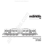 marklin 37283 Mode D'emploi