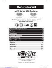 Tripp-Lite AGOM7597 AGOM7745 Manuel De L'utilisateur