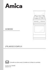 Amica ACM635B Mode D'emploi