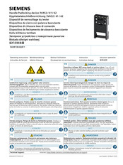 Siemens 3VA9138-0LB11 Notice D'utilisation