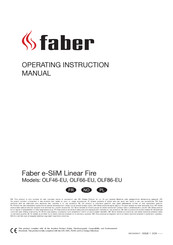 Faber e-SliM OLF46-EU Instructions D'opération