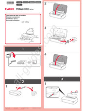 Canon Pixma ix6800 Serie Consignes D'installation