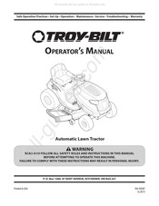 Troy-Bilt SV530 Manuel Du Propriétaire