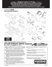 Kyosho EP Air Streak 500VE Instructions D'installation