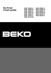 Beko GNE 16302 E Mode D'emploi