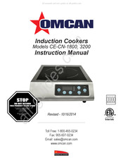 Omcan CE-CN-3200 Mode D'emploi