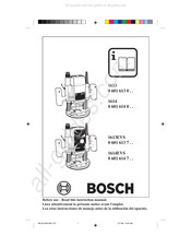 Bosch 1614 Mode D'emploi