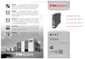 Pr Electronics 5111 Mode D'emploi