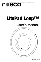 Rosco LitePad Loop Mode D'emploi