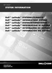 Dell Latitude C800 Manuel Système
