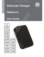 Motorola PMPN4119 Mode D'emploi