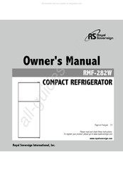 Royal Sovereign RMF-282W Guide De L'utilisateur