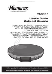 Memorex MD6447 Guide De L'utilisateur