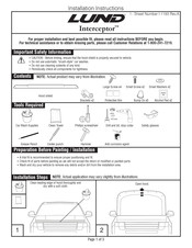 LUND Interceptor Serie Instructions D'installation