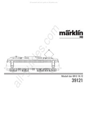 marklin E 10.12 Serie Mode D'emploi