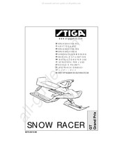 Stiga SNOW RACER GT Grand Prix Manuel D'utilisation