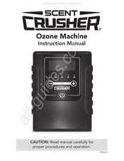 Scent Crusher 79201 Manuel D'instructions