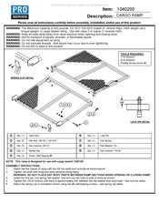 Reese PRO 1040200 Instructions