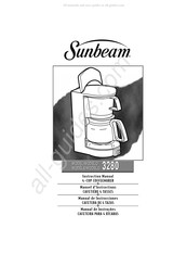 Sunbeam 3280 Manuel D'instructions