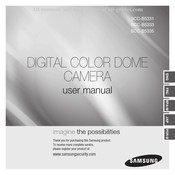 Samsung SCC-B5331 Guide De L'utilisateur