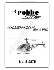 Robble Schluter Millennium 60 III PRO Instructions De Montage