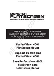 Monster FlatScreen PerfectView 400L Guide D'utilisateur