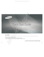 Samsung S1060 Guide De Démarrage Rapide