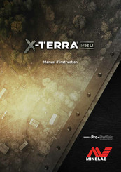 Minelab X-TERRA PRO Manuel D'instruction