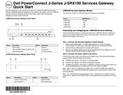 Dell PowerConnect J-SRX100H Guide Rapide