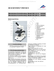 3B SCIENTIFIC PHYSICS 1003267 Instructions D'utilisation