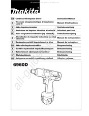 Makita 6960D Manuel D'instructions