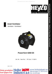 Heylo PowerVent 4200 EX Manuel D'utilisation