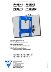 AC Hydraulic P100EH2 Manuel De L'utilisateur