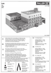 Faller 130809 Mode D'emploi