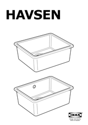 Ikea HAVSEN Instructions D'installation