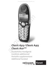 Swisscom Classic A413 Mode D'emploi