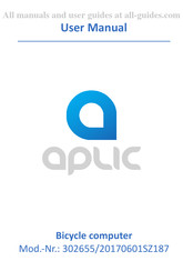 APLIC 302655 Mode D'emploi