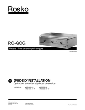Rosko JULIEN RO-GCG-24 Guide D'installation