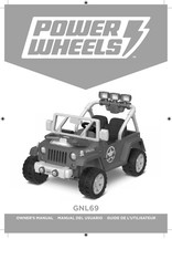 Power Wheels GNL69 Guide De L'utilisateur