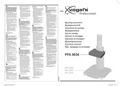 Vogel's PFT 2510 Instructions De Montage