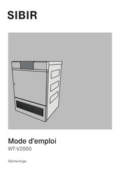 Sibir 513067 Mode D'emploi