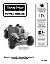 Fisher-Price POWER WHEELS BCV57 Guide De L'utilisateur