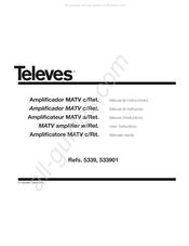 Televes 533901 Manuel D'instructions